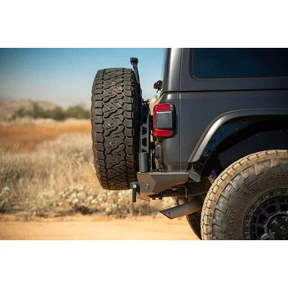 Load image into Gallery viewer, DV8 Offroad TCJL-13 MTO Series Spare Tire Swing Gate for 18-23 Jeep Wrangler JL
