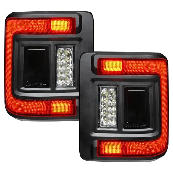 Oracle Lighting 5884-504-T Flush Mount led Tail Lights for 18-24 Jeep Wrangler JL