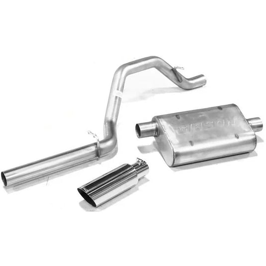 Gibson 617702 Stainless Steel Cat-Back System for 04-06 Jeep Wrangler TJ Unlimited with 4.0L I-6 Gasoline Engine