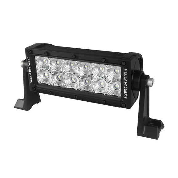 Load image into Gallery viewer, Hella 357208001 ValueFit 12 LED 8&quot; Sport Light Bar- Flood Beam
