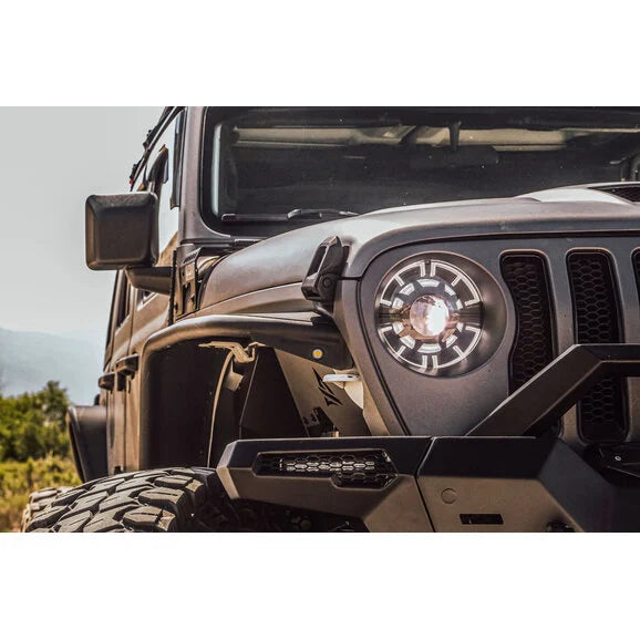 Load image into Gallery viewer, Attica 4x4 CHATT0657-BC Ark Series LED Headlights for 18-24 Jeep Wrangler JL &amp; Gladiator JT
