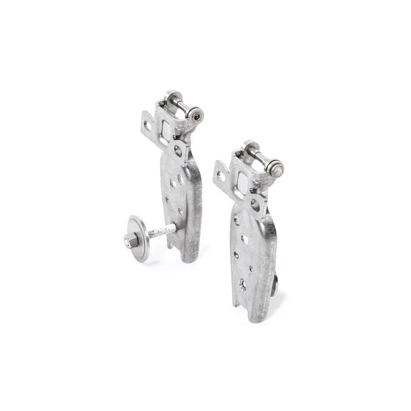 Kentrol 30016 Hardtop Stainless Steel Hinges for 07-18 Jeep Wrangler JK