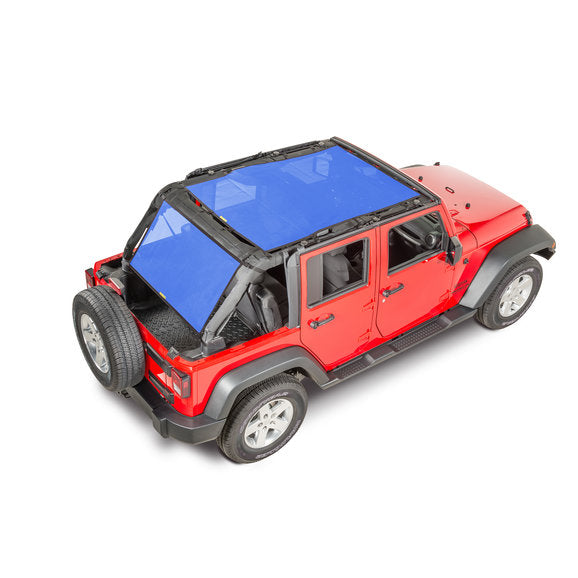 Load image into Gallery viewer, Dirtydog 4X4 Safari &amp; Cargo Sun Screen for 07-18 Jeep Wrangler Unlimited JK 4 Door
