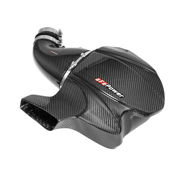 Load image into Gallery viewer, aFe Power Black Series Carbon Fiber Cold Air Intake System for 12-19 Jeep Grand Cherokee SRT &amp; SRT-8 with 6.4L Hemi
