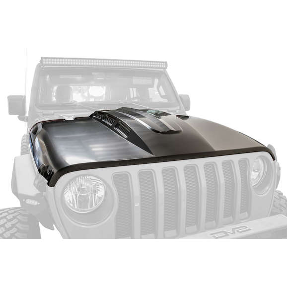 Load image into Gallery viewer, DV8 Offroad HDMBJL-01 Heat Dispersion Hood for 18-24 Jeep Wrangler JL Unlimited &amp; Gladiator JT
