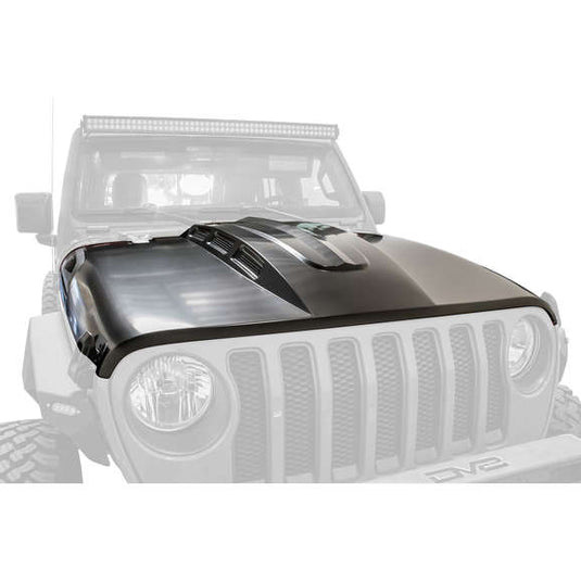 DV8 Offroad HDMBJL-01 Heat Dispersion Hood for 18-24 Jeep Wrangler JL Unlimited & Gladiator JT