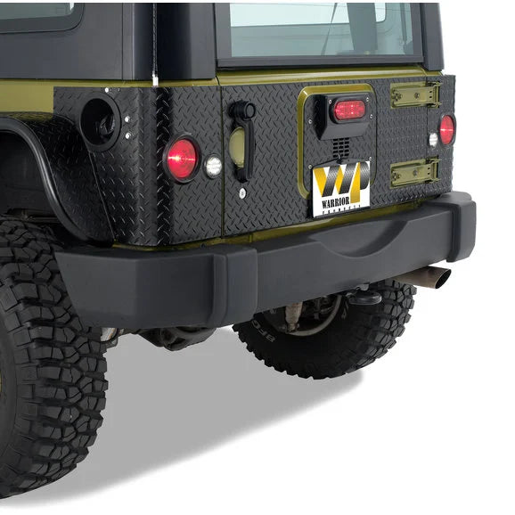 Load image into Gallery viewer, Warrior Products Rear LED Corners for 07-18 Jeep Wrangler JK 2 Door
