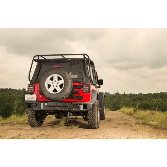 Load image into Gallery viewer, Rugged Ridge 11544.51 Spartacus Rear Bumper for 07-18 Jeep Wrangler JK
