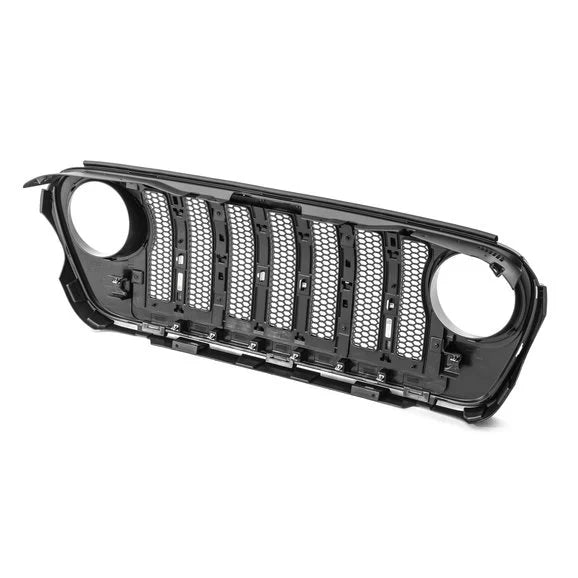 Load image into Gallery viewer, Mopar 82215114 Satin Black Grille for 18-23 Jeep Wrangler JL
