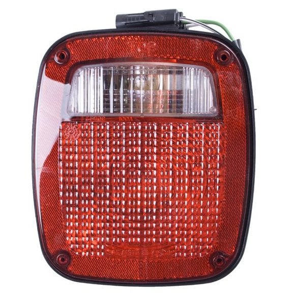 OMIX 12403.13 Driver Side Tail Light in Black for 91-97 Jeep Wrangler YJ & TJ