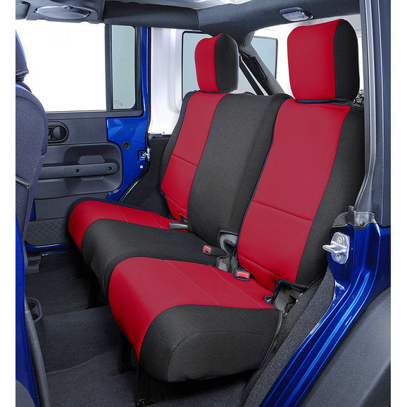 Load image into Gallery viewer, Coverking Custom Rear Seat Covers for 11-18 Jeep Wrangler JK 2 Door
