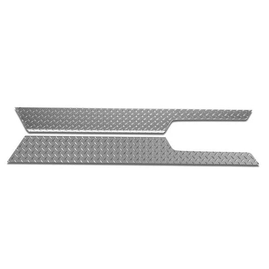 Warrior Products Sideplates with Lip for 55-71 Jeep CJ5