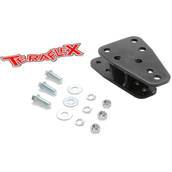 Teraflex 1907200 Spare Tire Extension Bracket for 97-18 Jeep Wrangler TJ, TJ Unlimited, JK, Wrangler Unlimited JK