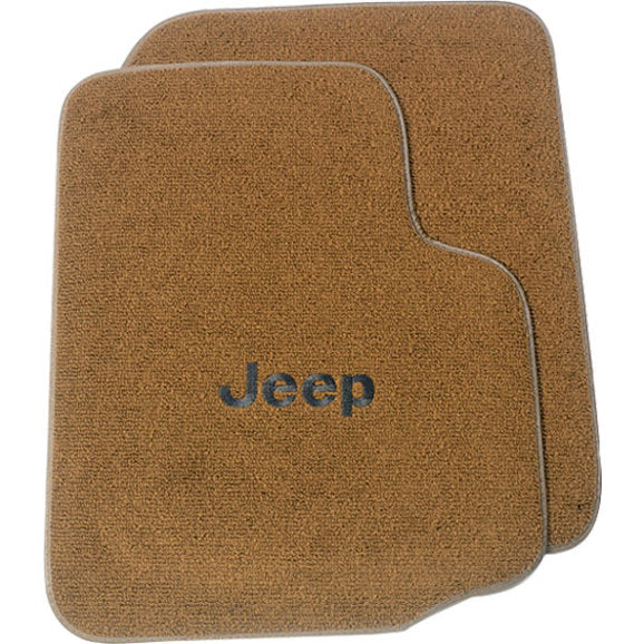 Load image into Gallery viewer, Auto Custom Carpets Jeep Custom Front Floor Mats for 76-83 Jeep CJ-5
