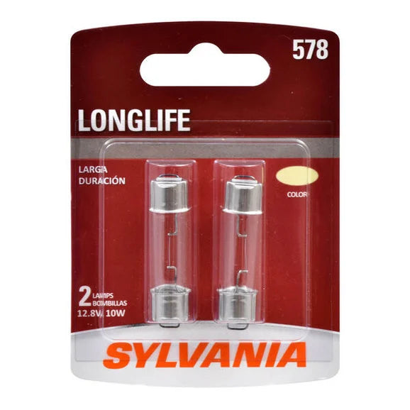 Sylvania 578LL.BP2 #578 Long Life Mini Bulb 2 Pack