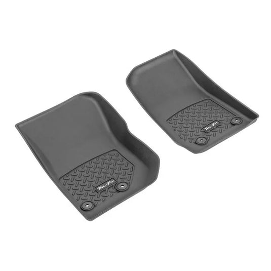 Quadratec Tru-Fit® Floor Liner Triple Combo for 07-18 Jeep Wrangler JK 2-Door