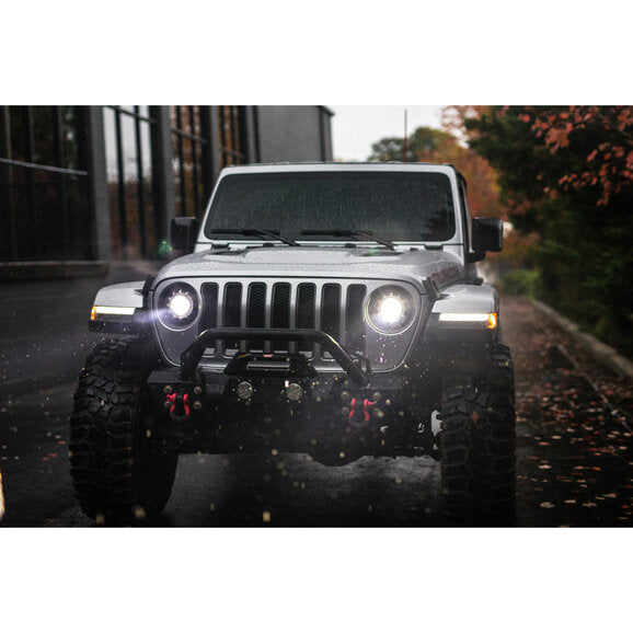 Load image into Gallery viewer, Morimoto LF513.2 XB LED Fender Lights- DRL/Signals for 18-24 Jeep Wrangler JL and Gladiator JT
