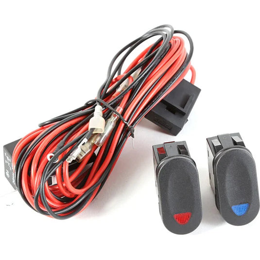 Rugged Ridge 15210.72 Light Installation Harness & Switch Kit (Pair)