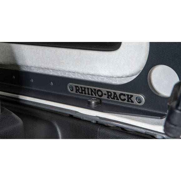 Load image into Gallery viewer, Rhino-Rack Vortex 3-Bar Backbone Roof Rack with Quick Mount Legs for 18-20 Jeep Wrangler JL Unlimited with Hardtop
