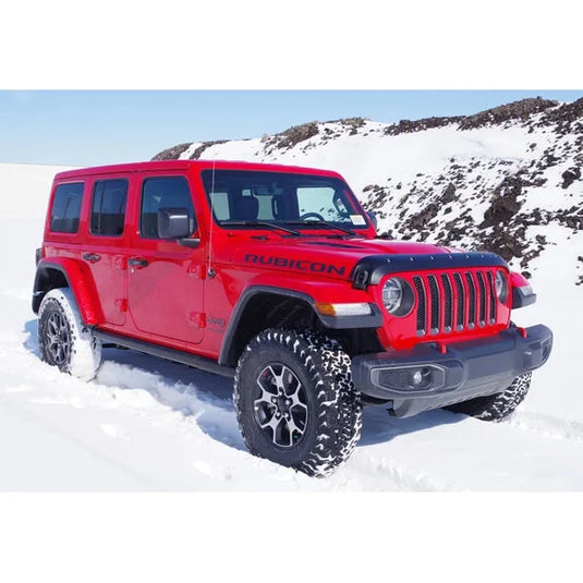 Focus Auto Design Inc. Tough Guard Hood Protection for 18-24 Jeep Wrangler JL & Gladiator JT