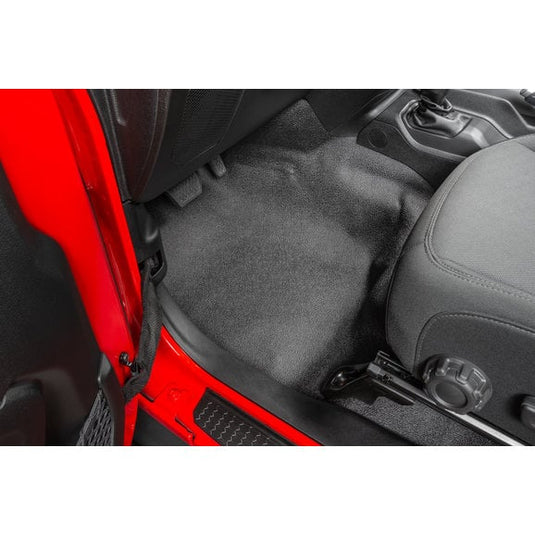 Bedrug BTJL18F2 BedTred Premium Molded 2 Piece Front Floor Kit for 18-24 Jeep Wrangler JL 2-Door