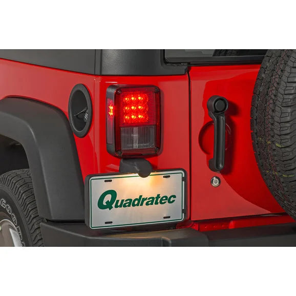 Load image into Gallery viewer, Quadratec LED Tail Lights for 07-18 Jeep Wrangler JK
