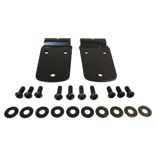 Crown Automotive Stainless Steel Hood Hinge Set for 97-06 Jeep Wrangler TJ & Unlimited