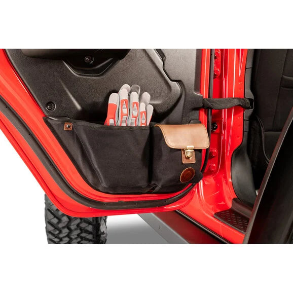 Load image into Gallery viewer, Overland Outfitters Door Panel Pockets for 18-24 Jeep Wrangler JL &amp; Gladiator JT
