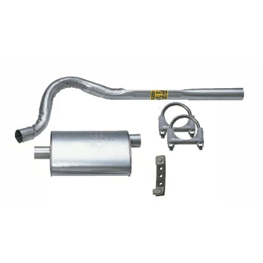 Walker Exhaust Exhaust Kit for 91-92 Jeep Wrangler YJ with 2.5L I-4 & 4.0L I-6 Engines