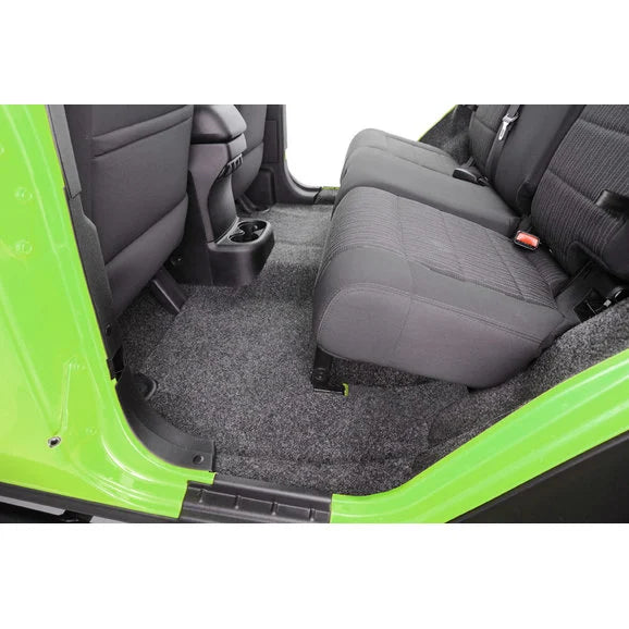 Load image into Gallery viewer, Bedrug Premium Carpeted Rear Floor Covering for 07-18 Jeep Wrangler JK 2 Door
