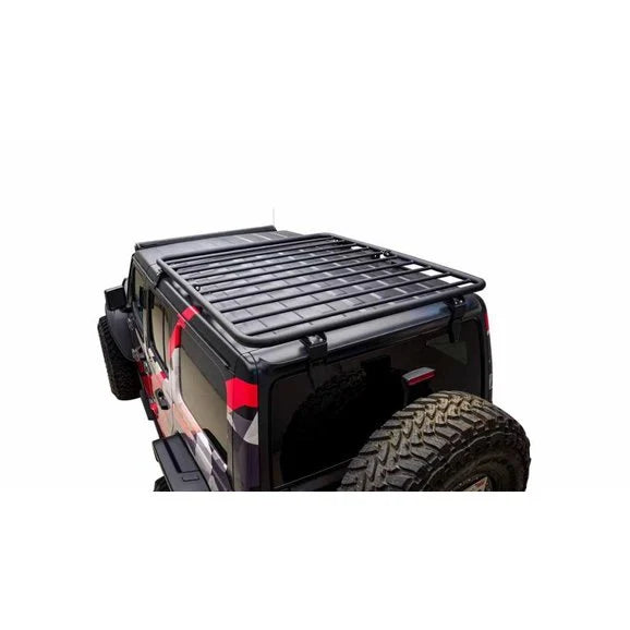 Load image into Gallery viewer, Paramount Automotive 81-20802 Flat Roof Rack for 18-22 Jeep Wrangler JL &amp; Unlimited JL
