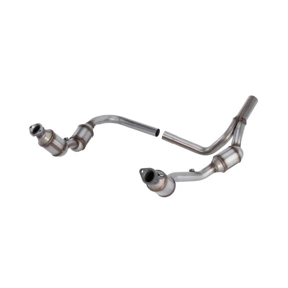 Load image into Gallery viewer, AccuPart Head Y-Pipe with Catalytic Converter for 07-10 Jeep Wrangler JK with 3.8L
