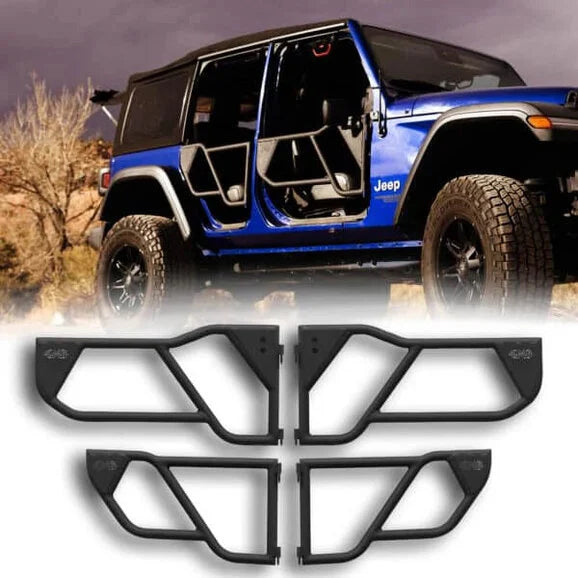 EZ 4X4 Razor Tube Doors for 18-24 Jeep Wrangler JL & Gladiator JT