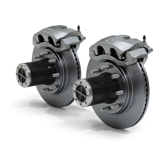 Teraflex Front Full Float 8-Lug Locking Hub Conversion Kit with Big Brake Conversion for 07-18 Jeep Wrangler JK