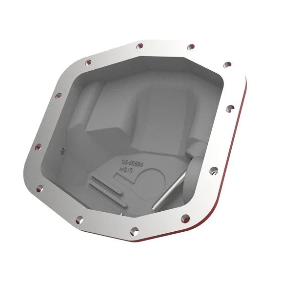 Load image into Gallery viewer, aFe Power 46-71030R Front Differential Cover in Red Finish for 18-24 Jeep Wrangler JL &amp; Gladiator JT with Dana 44 Rubicon Front Axle
