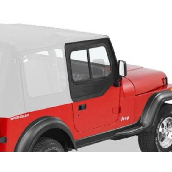 Load image into Gallery viewer, Bestop Upper Door Sliders for 87-95 Jeep Wrangler YJ with factory top or Replace-a-top
