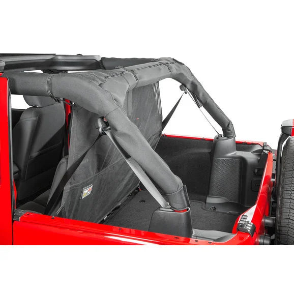 Load image into Gallery viewer, Rugged Ridge 13260.06 Rear C2 Cargo Curtain for 07-24 Jeep Wrangler JL, JK Unlimited &amp; Gladiator JT
