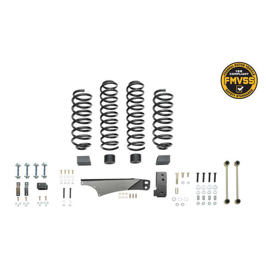 Quadratec Maximum Duty 3.5" Coil Spring Suspension Lift Kit for 07-18 Jeep Wrangler JK 2 Door