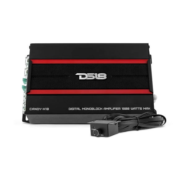 DS18 Compact Class D 1-Channel Monoblock Car Amplifier