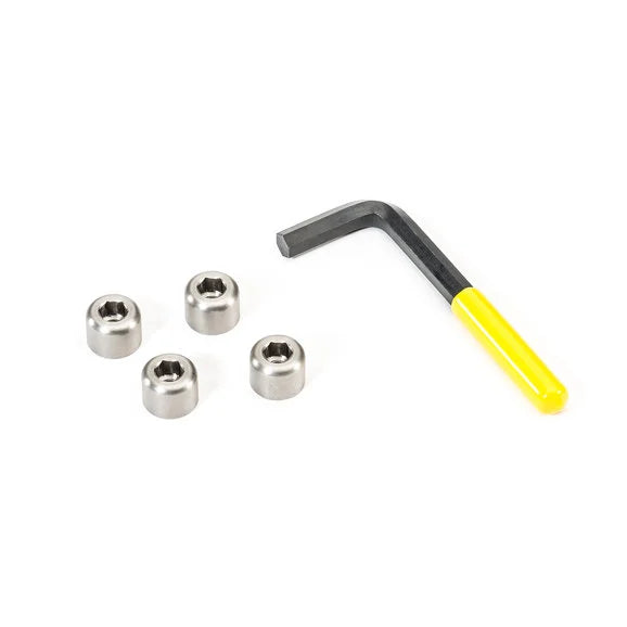 Load image into Gallery viewer, Quadratec Anti-Theft Hinge Pin Nuts for 97-06 Jeep Wrangler TJ &amp; Unlimited
