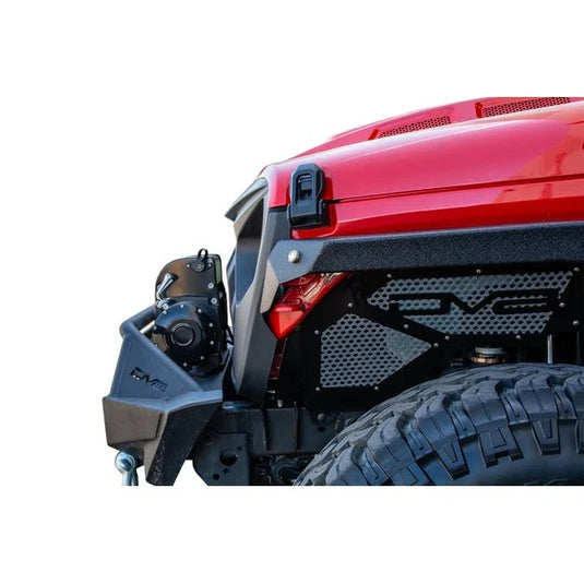 DV8 Offroad GRJL-01 Replacement Grill-Black for 18-20 Jeep Wrangler JL & Gladiator JT