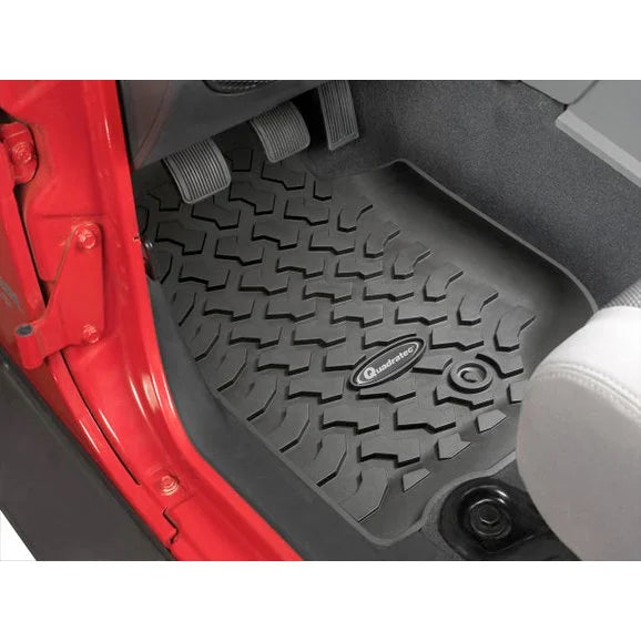 Load image into Gallery viewer, Quadratec Ultimate All Weather Floor Liner Triple Combo for 07-13 Jeep Wrangler Unlimited JK 4 Door
