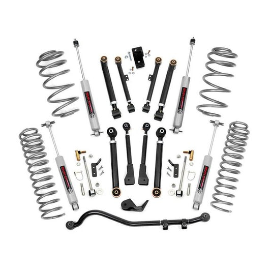 Rough Country 2.5in X-Series Suspension Lift Kit for 97-06 Jeep Wrangler TJ