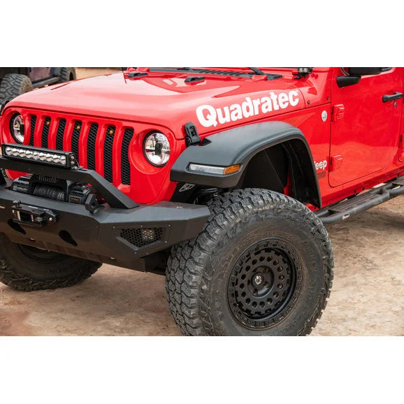 Load image into Gallery viewer, Quadratec Baja HD Fender Flares for 20-23 Jeep Gladiator JT
