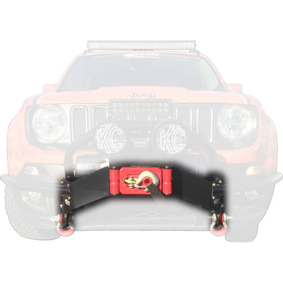 Load image into Gallery viewer, Daystar Front Winch Bumper Mount for 15-18 Jeep Renegade BU
