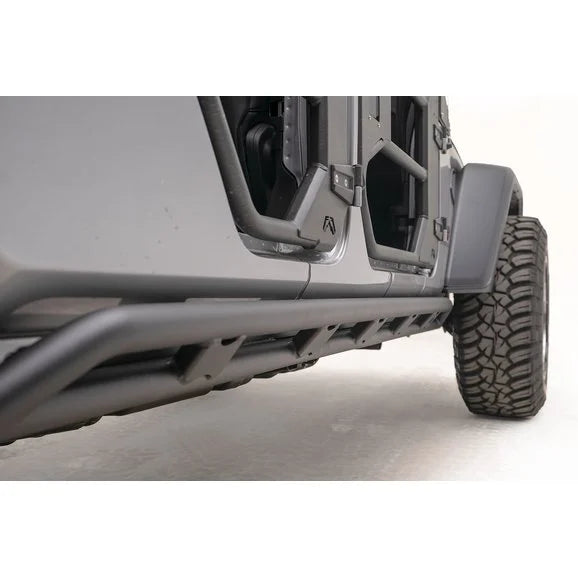 Load image into Gallery viewer, Fab Fours Tube Rock Sliders for 2020 Jeep Gladiator JT
