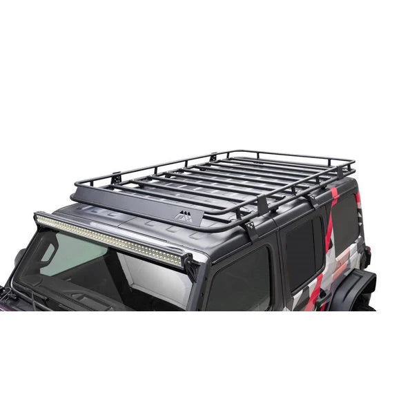 Load image into Gallery viewer, Paramount Automotive 81-20801 Roof Rack for 18-22 Jeep Wrangler JL 2-Door &amp; Unlimited JL 4-Door
