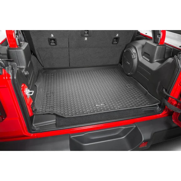 Load image into Gallery viewer, Quadratec Tru-Fit® Rear Cargo Liner for 18-24 Jeep Wrangler JL Unlimited
