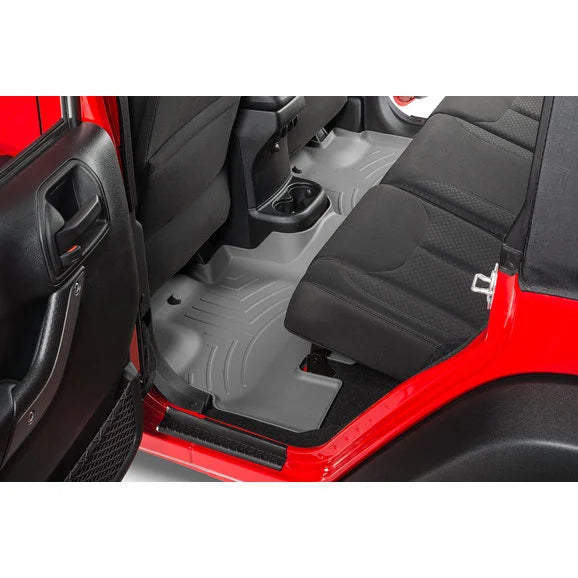 Load image into Gallery viewer, WeatherTech DigitalFit Front &amp; Rear FloorLiner for 14-18 Jeep Wrangler Unlimited JK 4 Door
