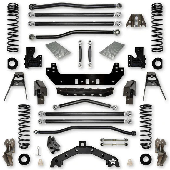 Rock Krawler 3.5in X Factor X2 No Limits Long Arm Suspension for 18-24 Jeep Wrangler JL Unlimited 4-Door